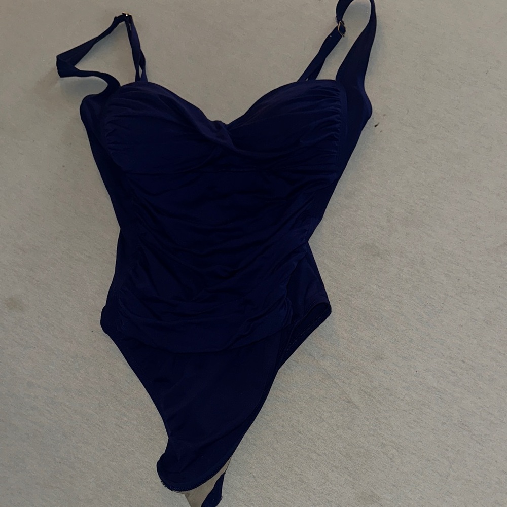 Womens Size 10 La Blanca Royal Blue Swimwear.